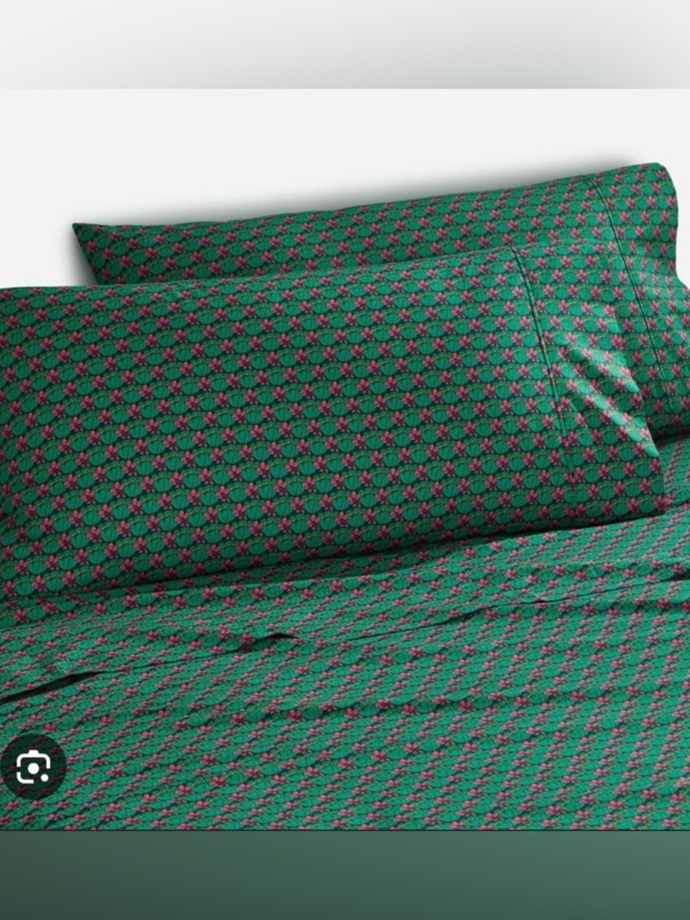 J. Crew X Liberty of London Tudor Tulip 🌷  King Sheet Set NWT